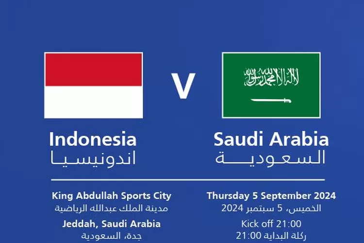 Berapa Poin Ranking FIFA Didapat Jika Kalahkan Arab Saudi?