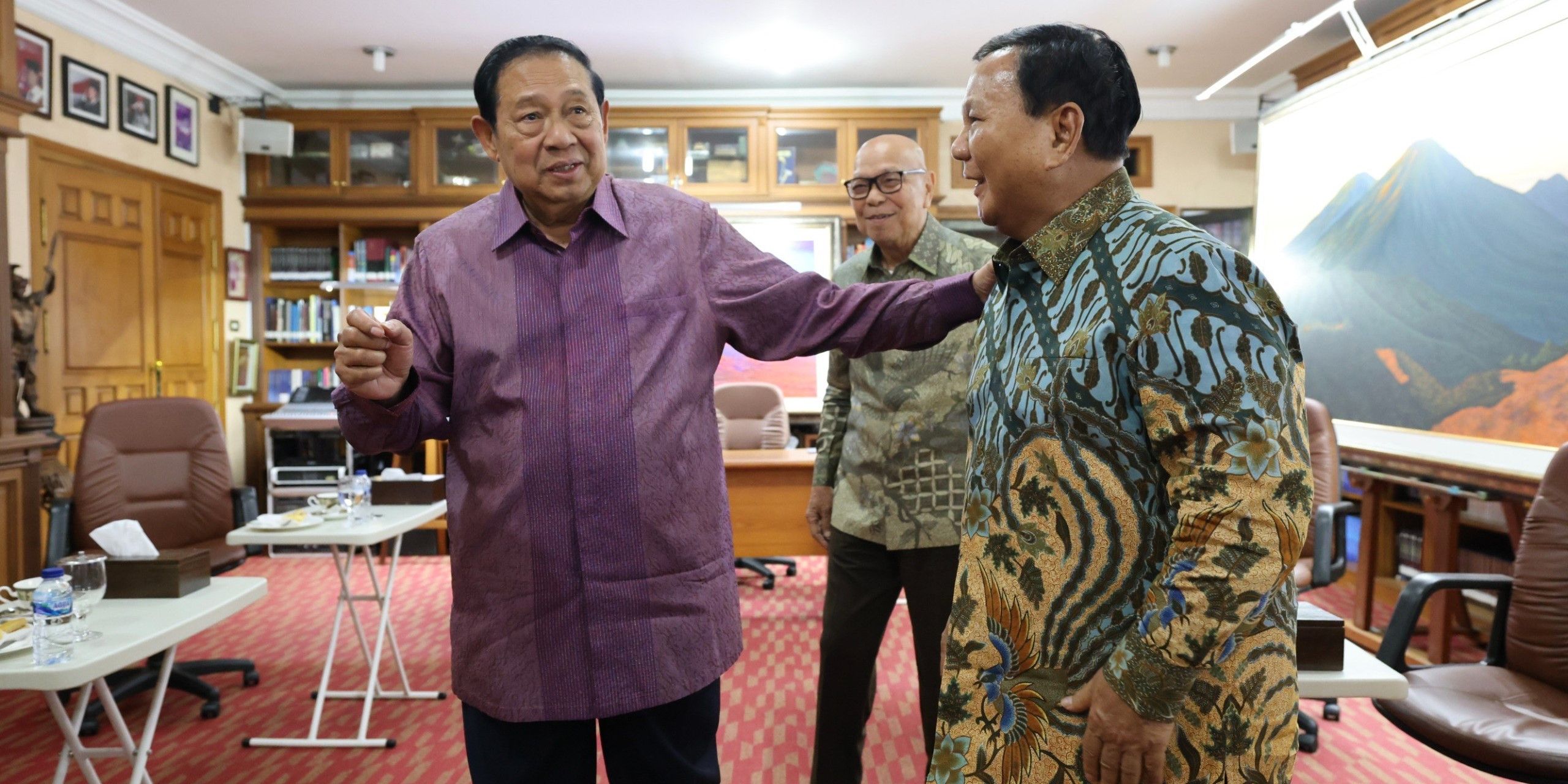 Dasco Ungkap Isi Pertemuan Prabowo dengan SBY di Cikeas